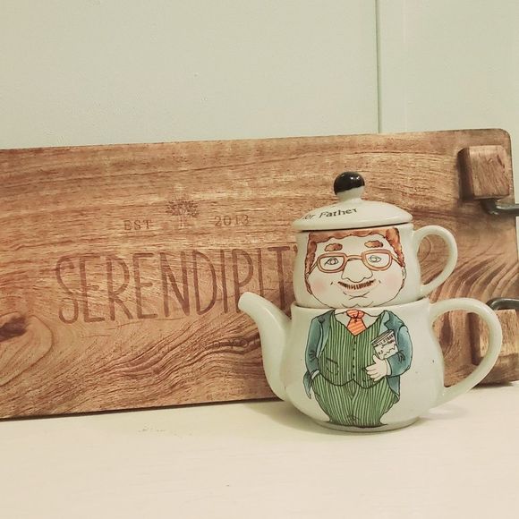 Fathers Day Gift Tea for One Novelty Teapot Set Tea For Father - Picture 5 of 14